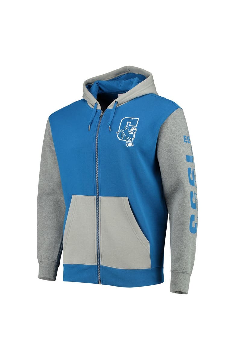 Mitchell & Ness Men's Mitchell & Ness Royal Indianapolis Colts Team Full-Zip Hoodie Jacket, Alternate, color, 