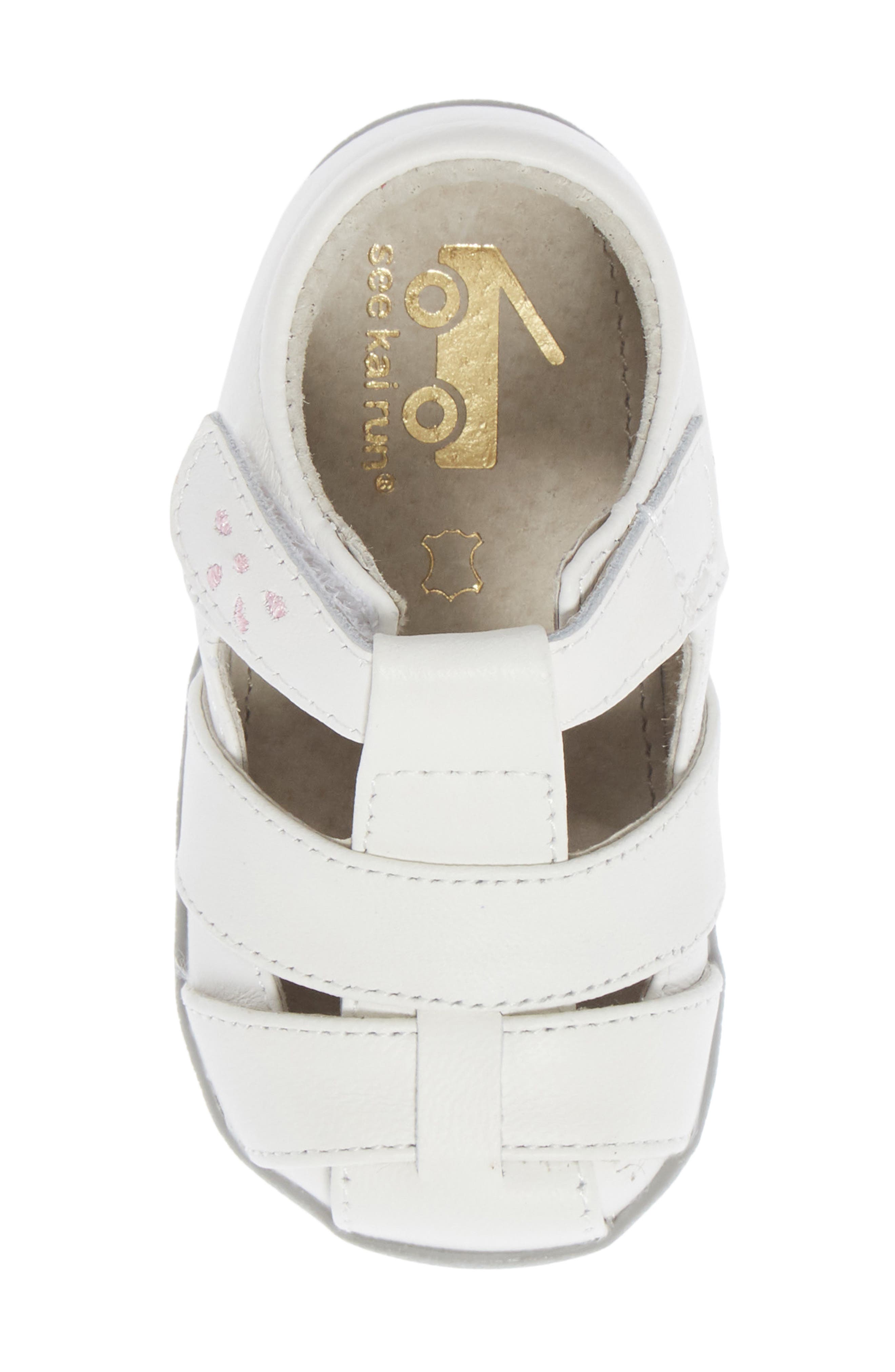 See Kai Run Brook III Sandal, Alternate, color, White/Pink