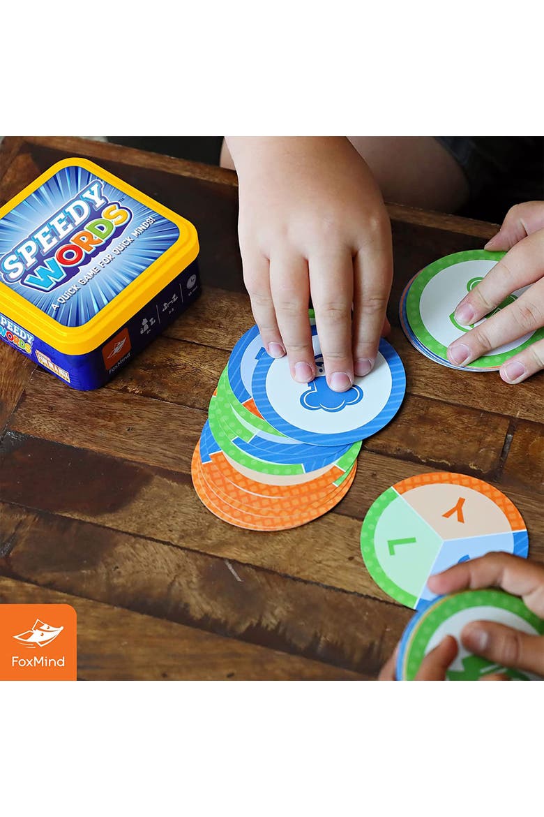 Speedy Words Party Card Game, Alternate, color, Multicolored