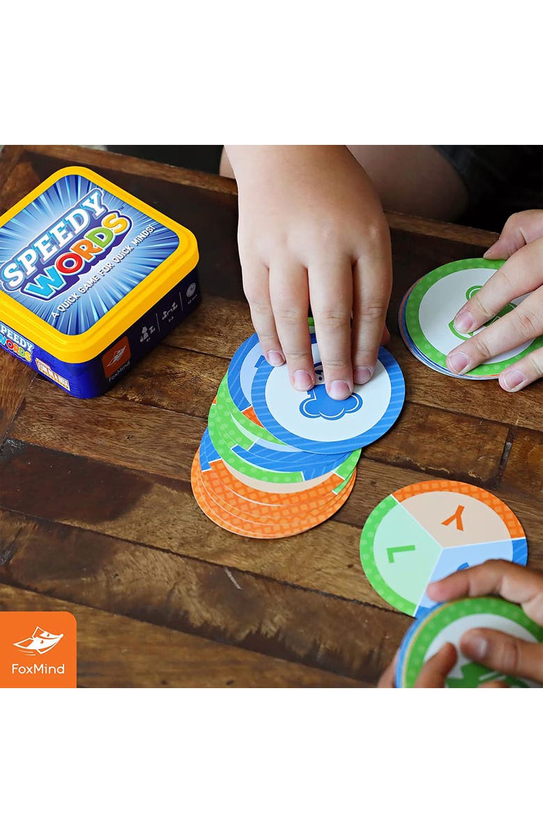 FoxMind Speedy Words Party Card Game, Alternate, color,