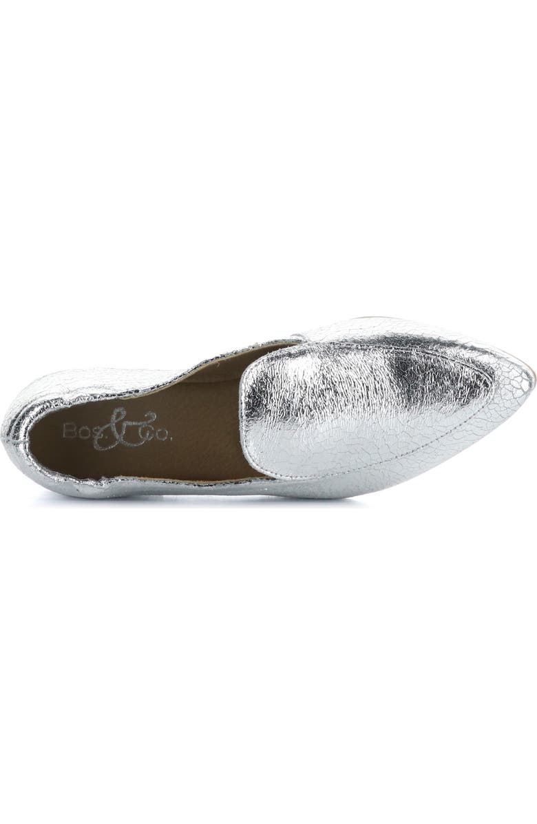 Bos. & Co. Nikki Loafer, Alternate, color, Silver