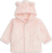 Magnetic Me Minky Faux Fur Bear Hooded Jacket