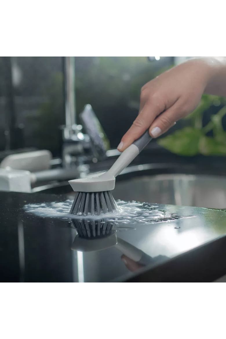Multipurpose Heavy Duty Silicone Scrub Brush, Alternate, color, White
