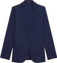 Theory Linen Blend Staple Blazer