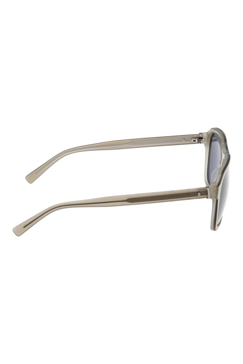 55mm Navigator Sunglasses, Alternate, color, BEIGE/ OTHER / SMOKE
