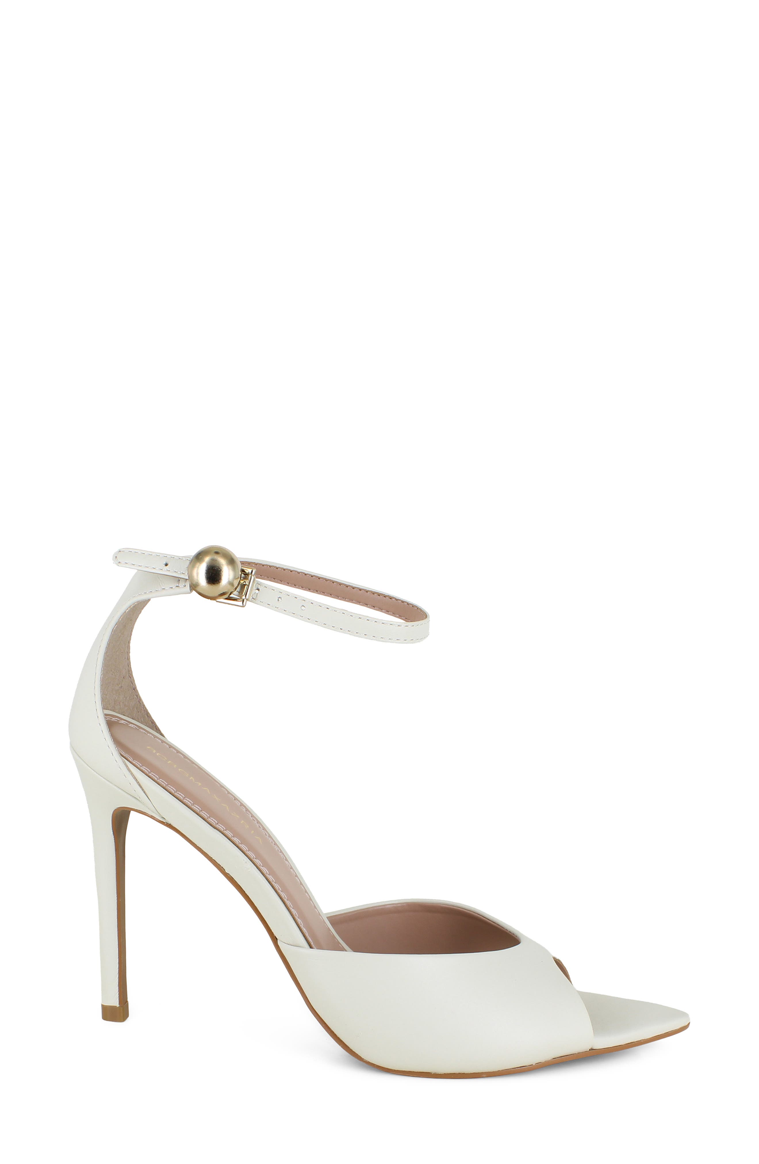 Raslin Ankle Strap Sandal, Alternate, color, WHITE
