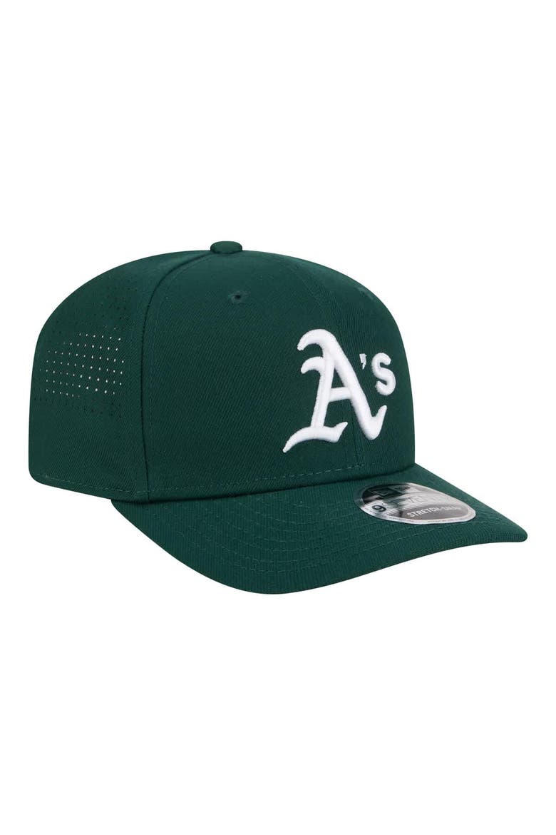 Men's New Era  Green Athletics Performance 9SEVENTY Adjustable Hat, Alternate, color, Green