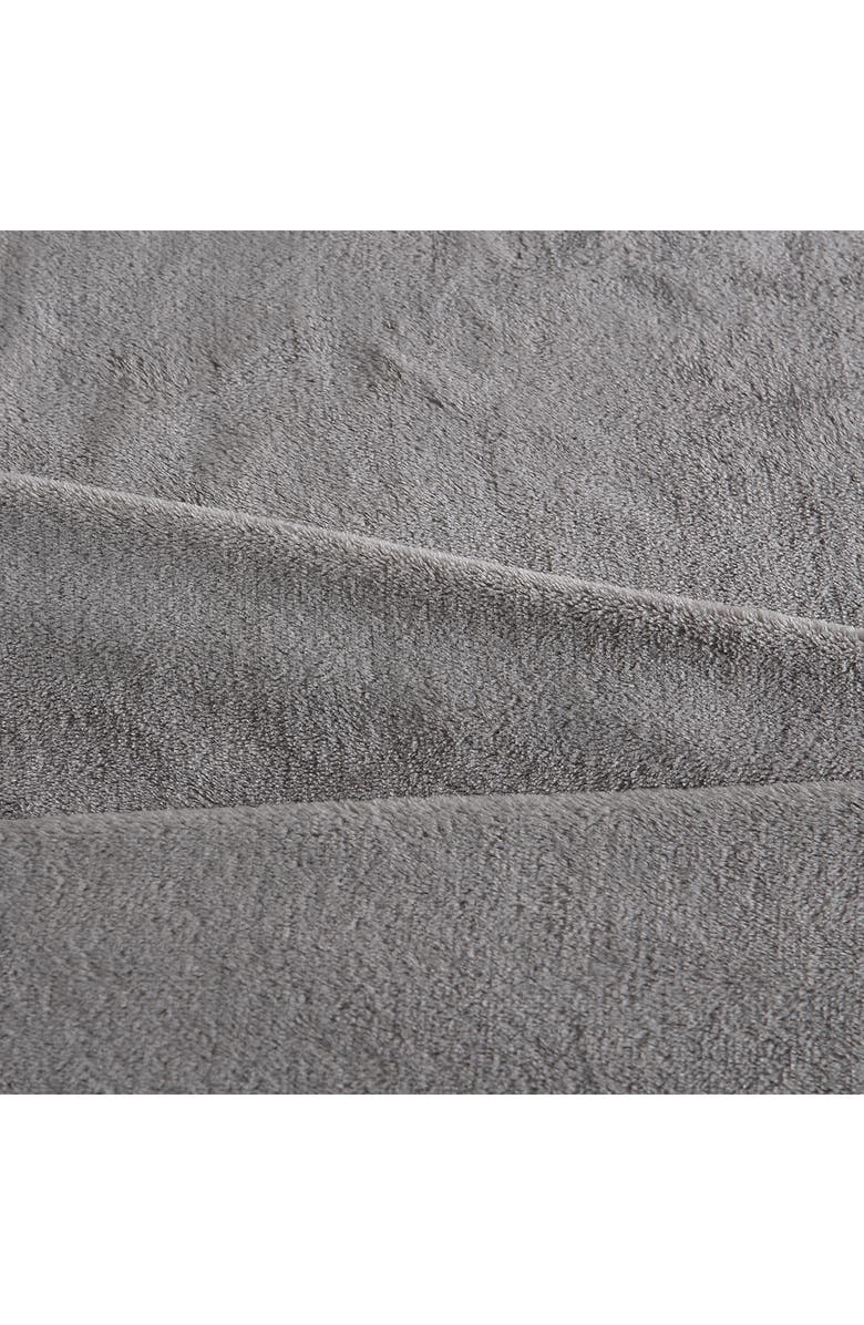 Kenneth Cole Solid Throw Blanket, Alternate, color, Smoke