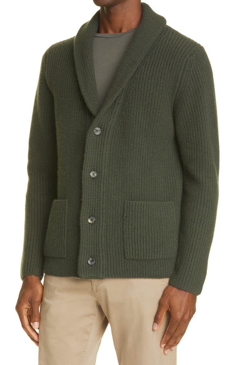 Boglioli Rib Wool Cardigan, Alternate, color, 