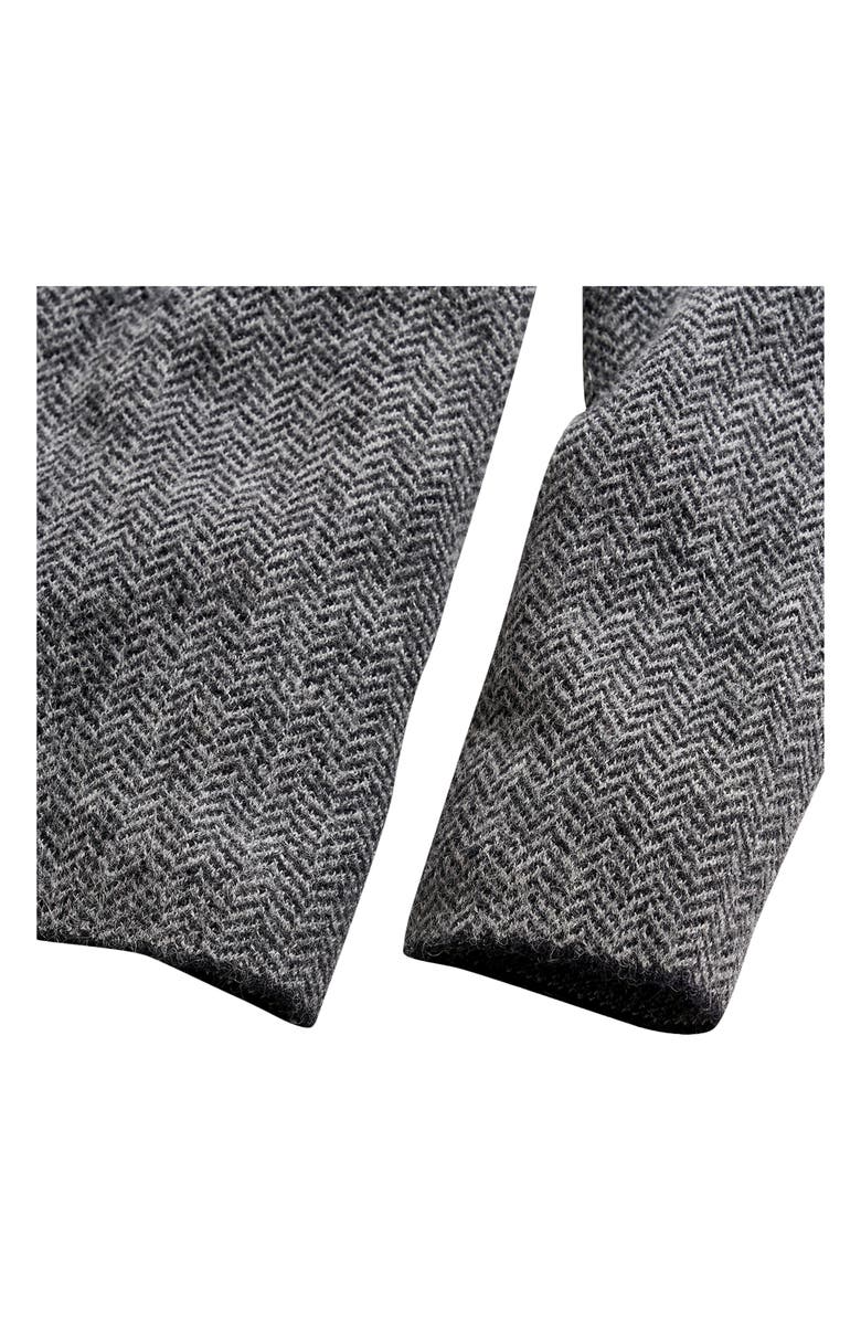 Billy Reid Herringbone Jacquard Baby Alpaca Track Jacket, Alternate, color, 