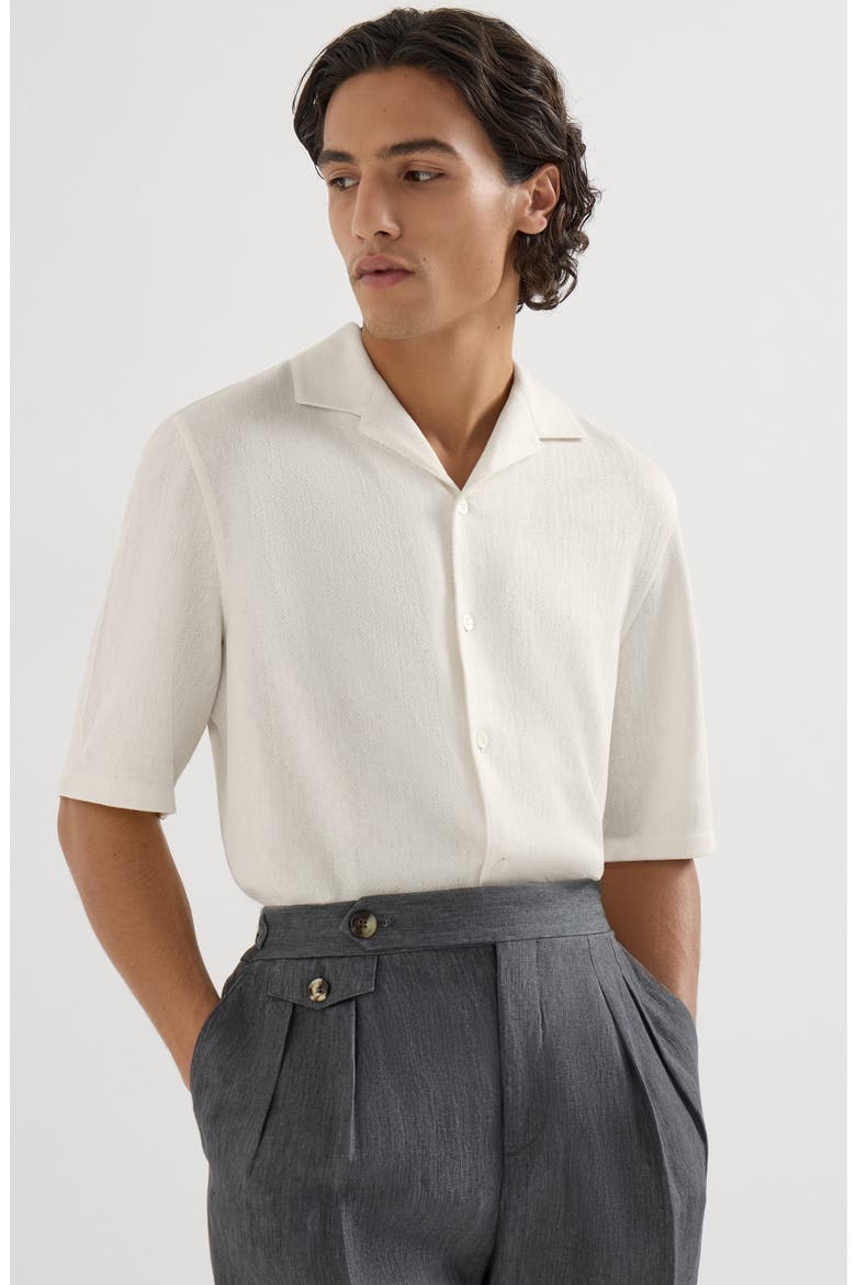 Short sleeve shirt, Alternate, color, Off-White