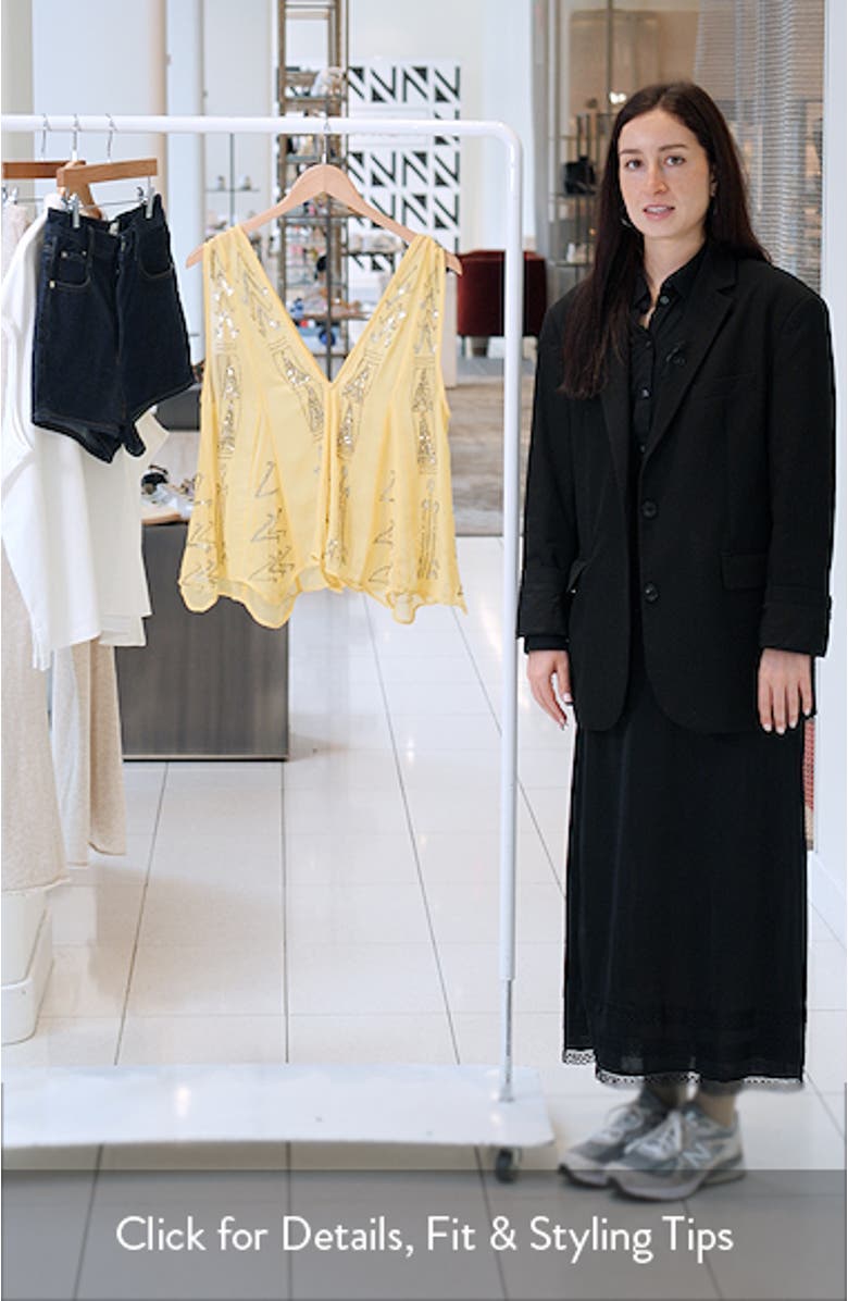 Ibiza Embellished Top, sales video thumbnail