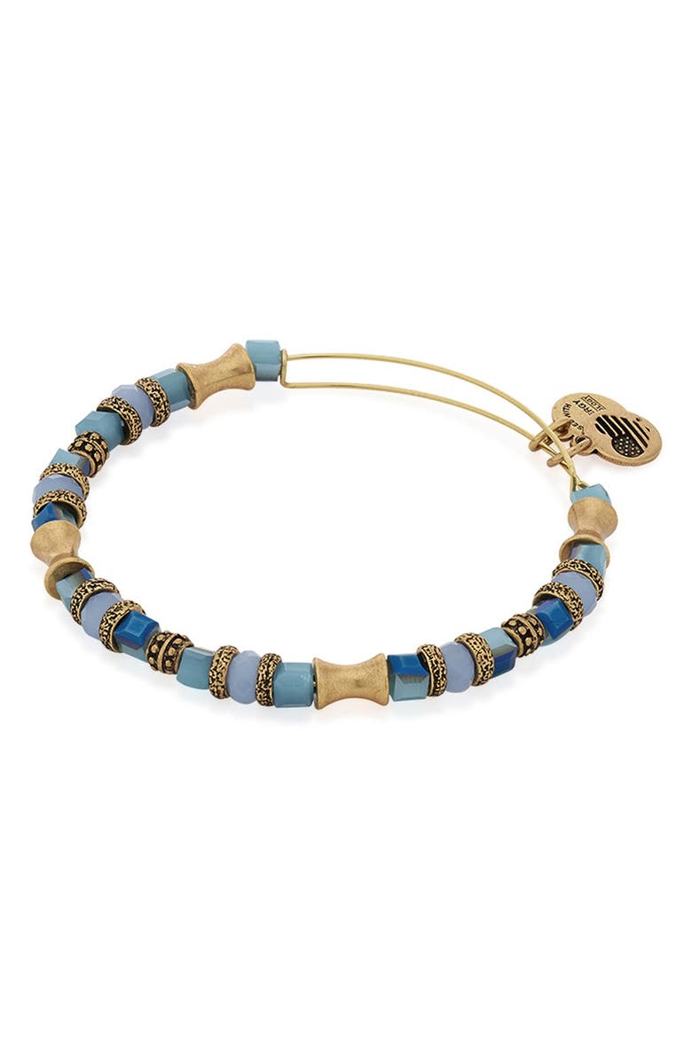 Alex and Ani 'Shells and Scales' Bangle Bracelet, Alternate, color,