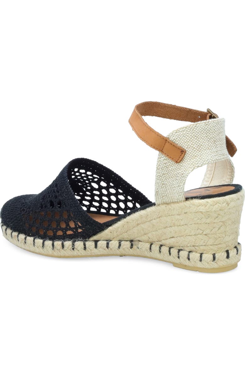 Miz Mooz May Crochet Espadrille Wedge, Alternate, color,