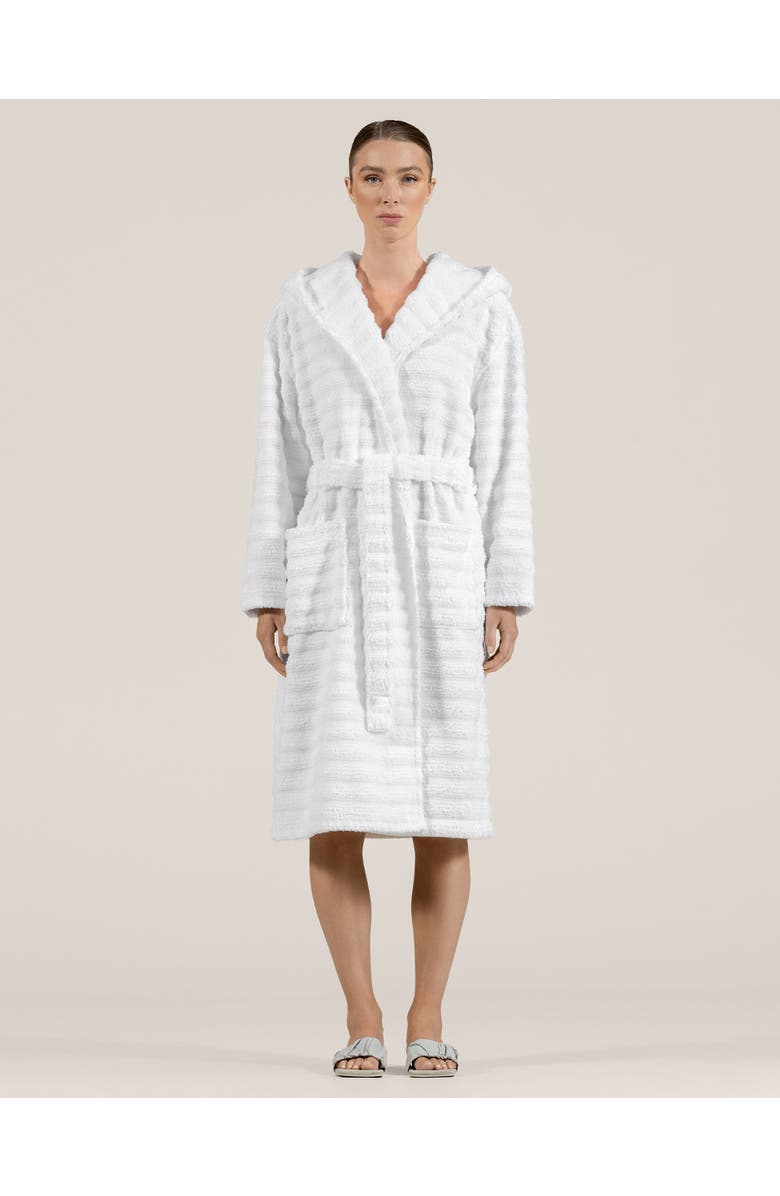 Togas Galio Unisex Bathrobe, Alternate, color, White