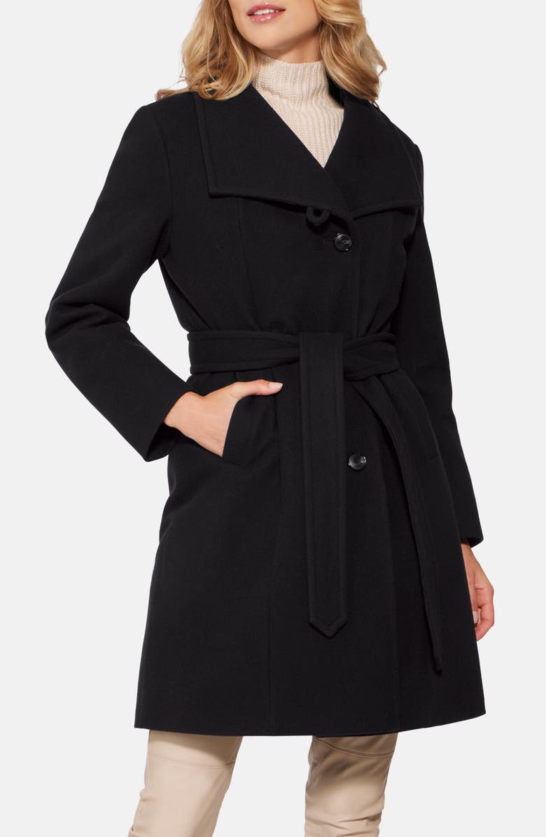 Norwegian Wool Waterproof Wool Blend Coat with 750 Fill Power Quilted Down Lining, Alternate, color, 