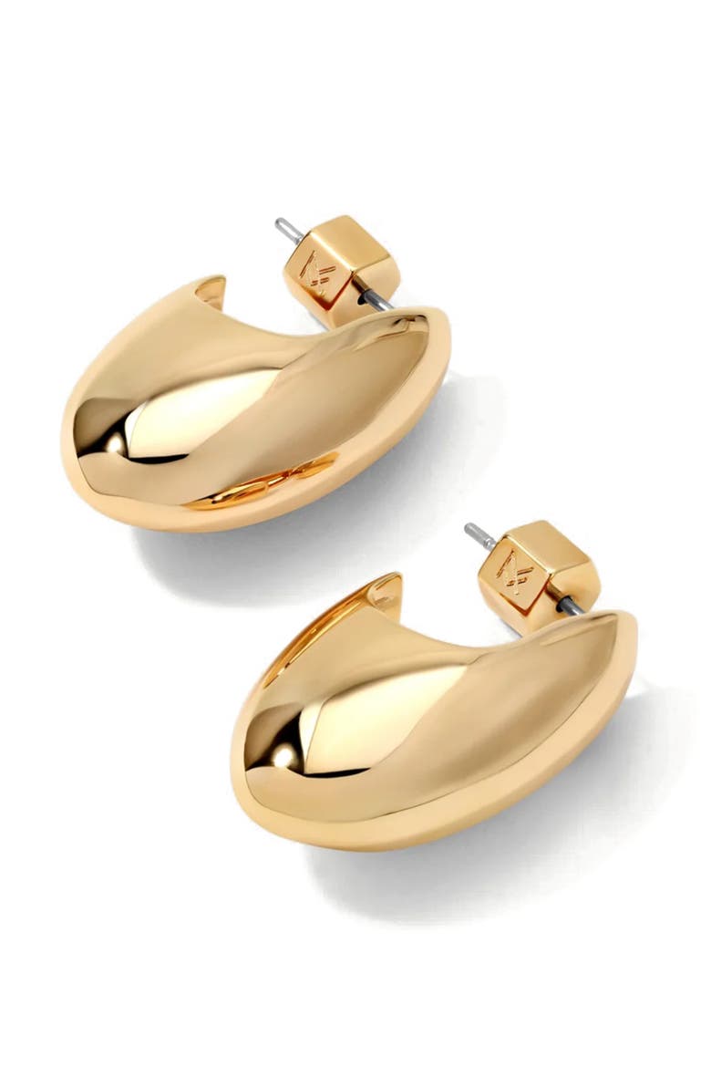 Margot Chunky Drop Earrings, Main, color, GOLD