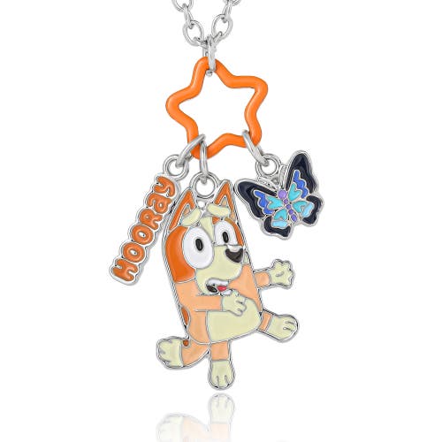 Bluey Bff Pendant Necklace Set With Star And Charm Tags In Multi