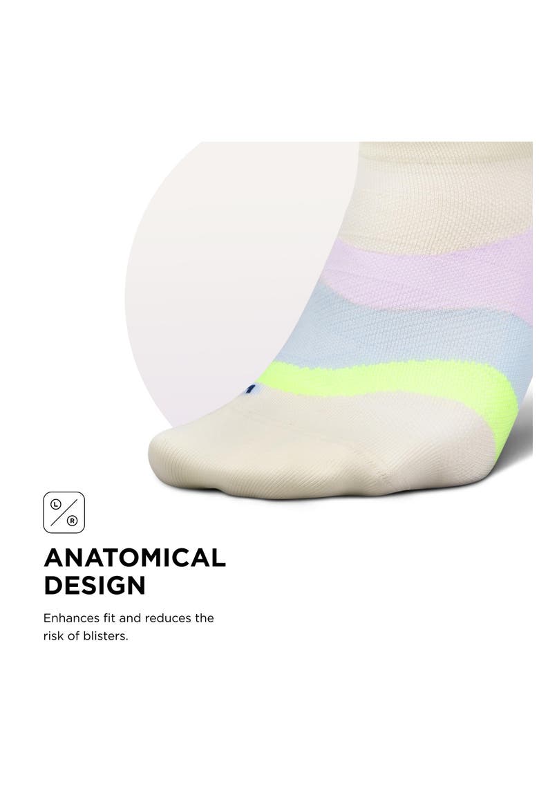 Elite Ultra Light Cushion Ankle Socks  Sport Sock with Targeted Compression, Alternate, color, Lilac Breeze