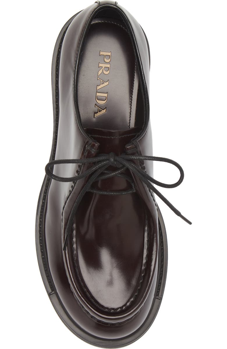 Prada Lug Sole Oxford, Alternate, color,