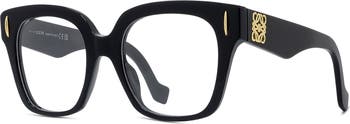 Loewe Anagram 51mm Square Optical Glasses | Nordstrom