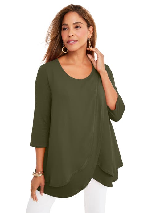 Double Layer Tunic (Plus Available)