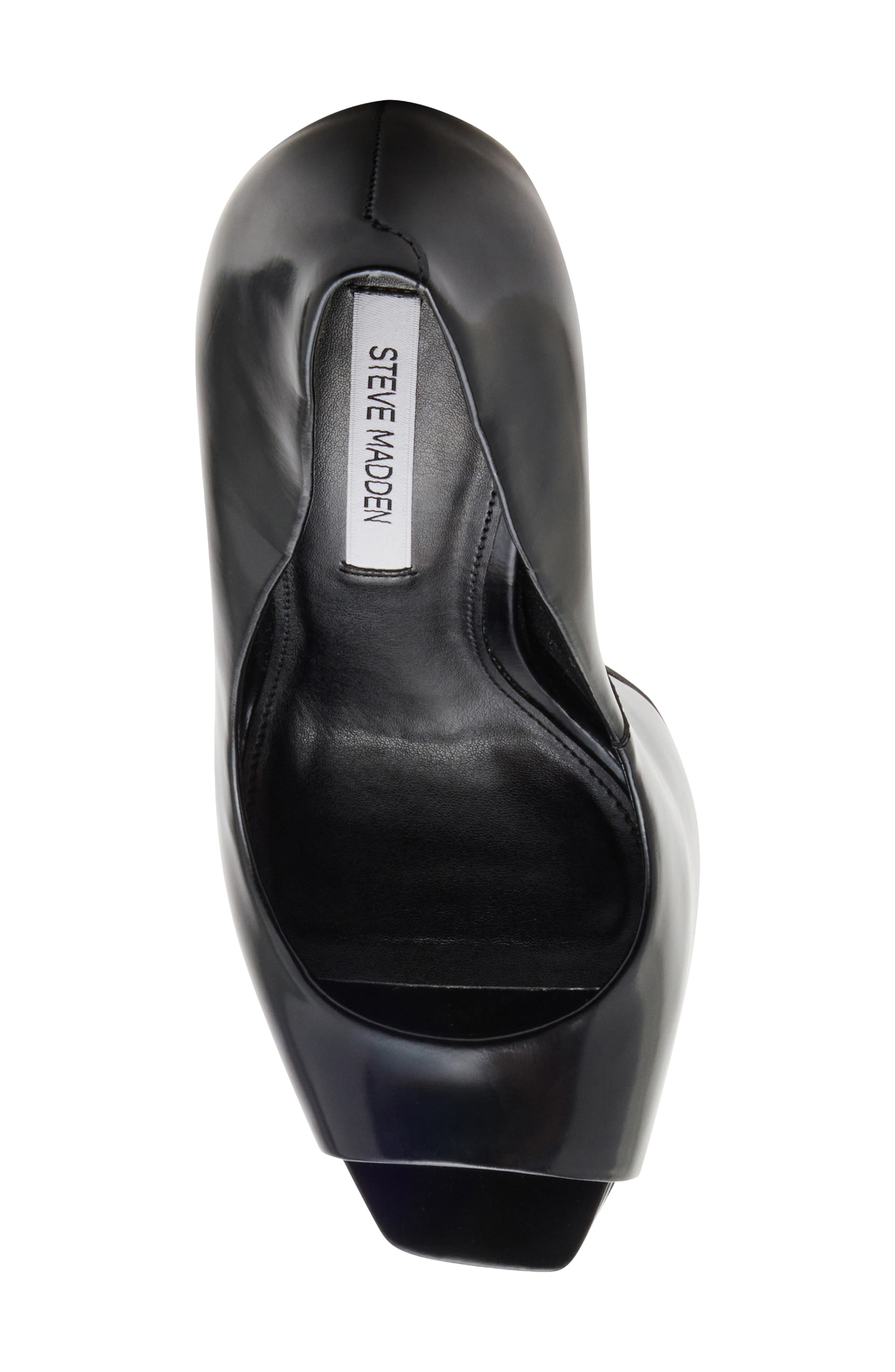 Stelan Platform Pump, Alternate, color, BLACK LEATHER