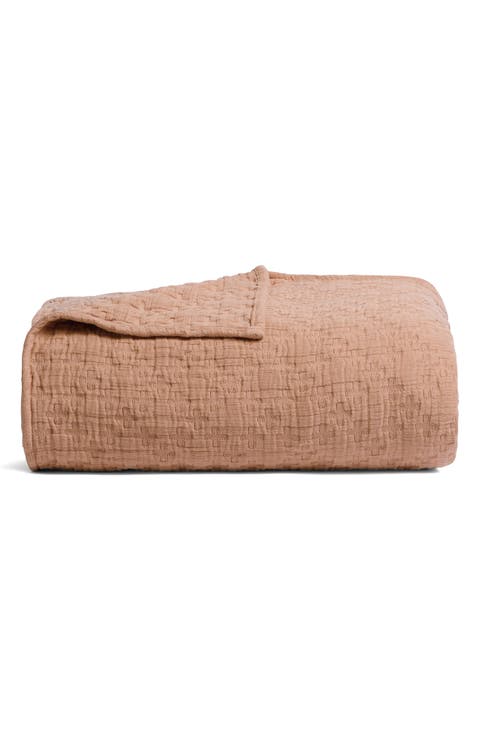 Desert Cotton Jacquard Coverlet