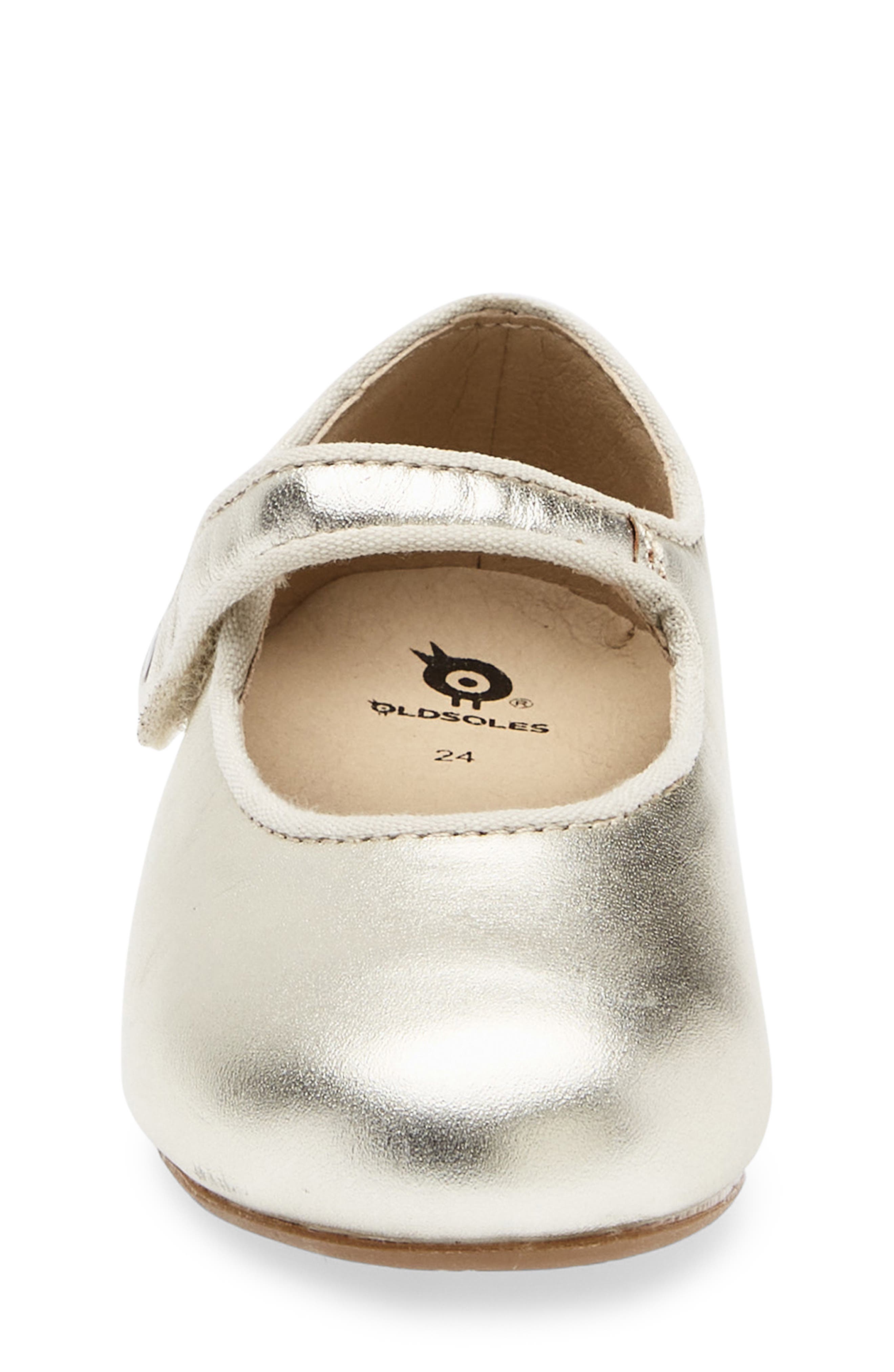 Kids' Lady Jane Flat, Alternate, color, GOLD