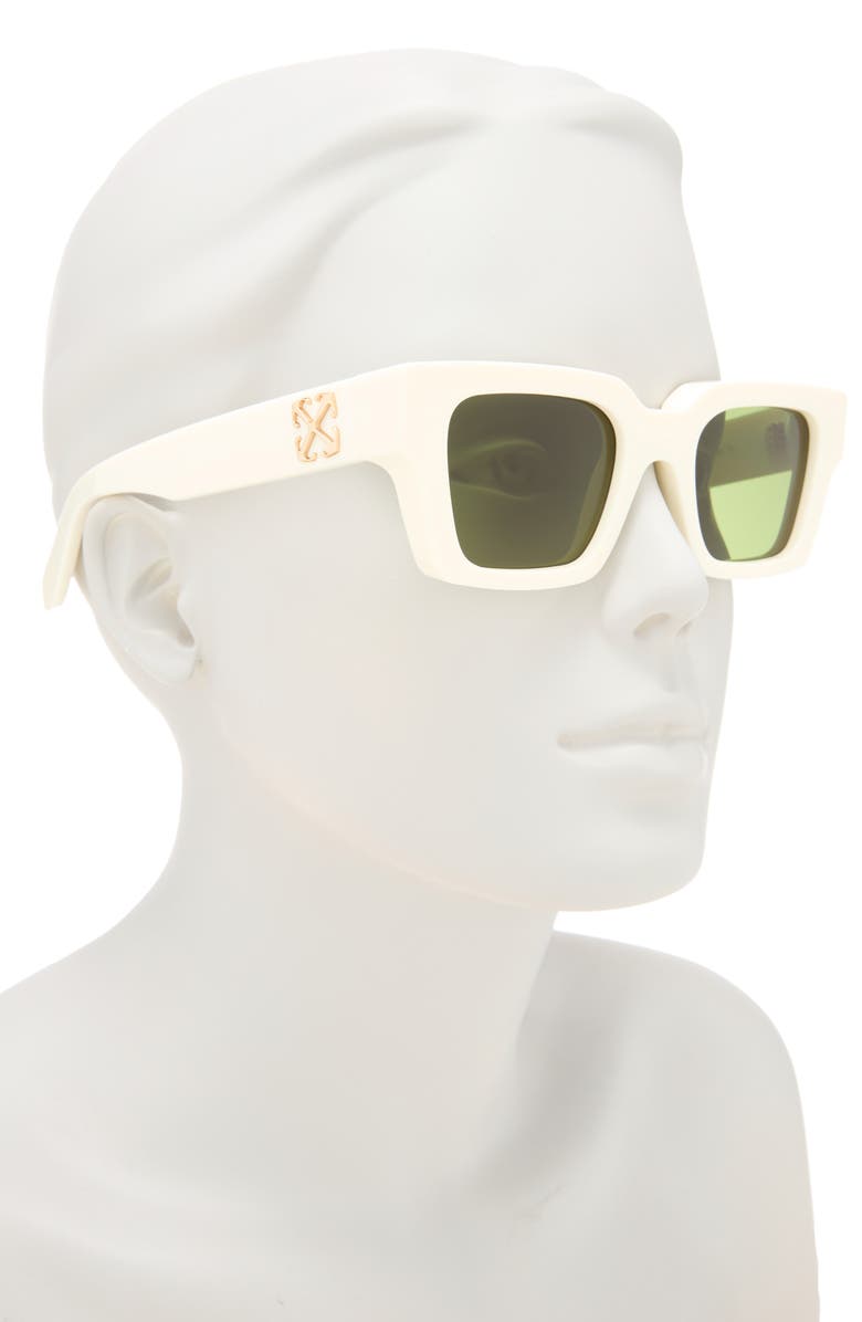 Off-White Virgil 50mm Square Sunglasses, Alternate, color, 