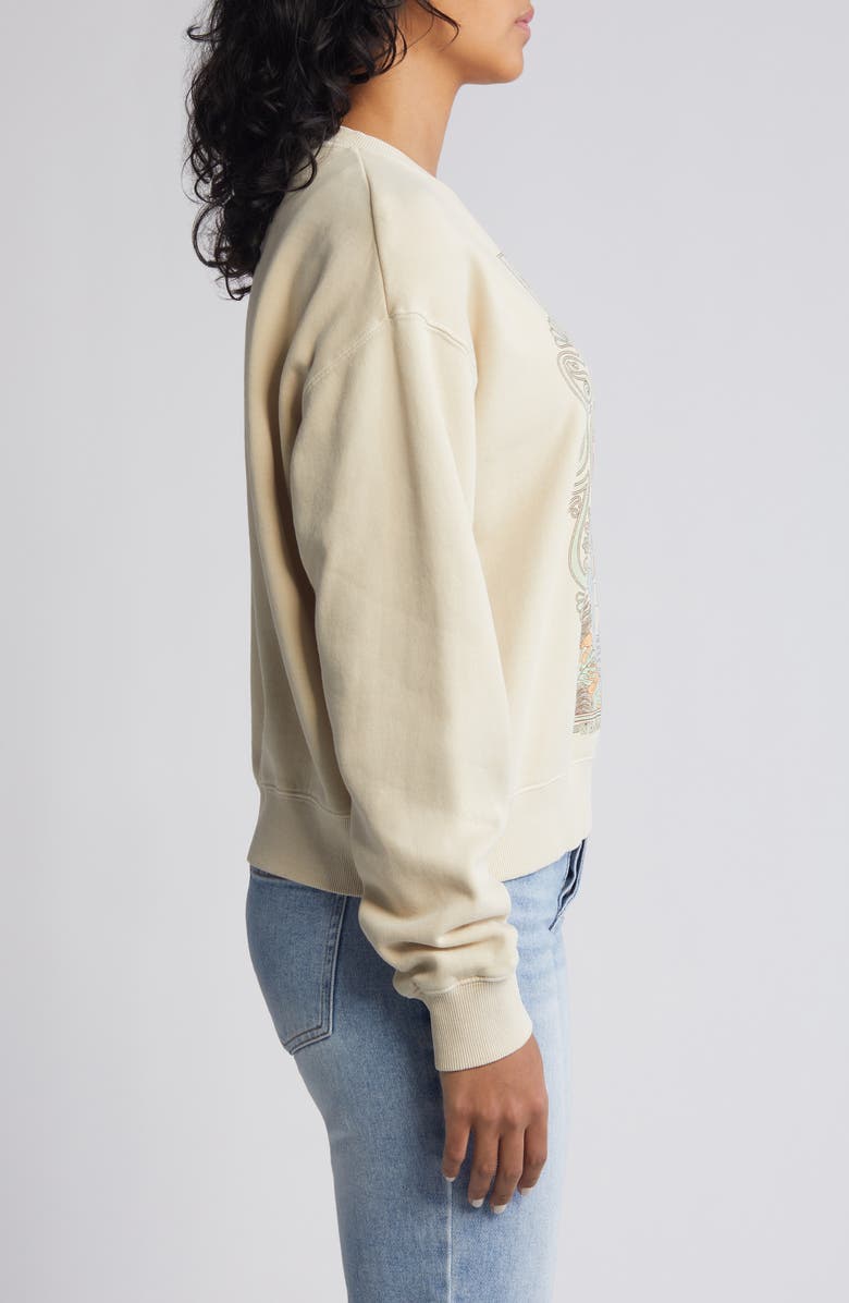 Rip Curl Alchemy Logo Graphic Sweatshirt, Alternate, color, Natural