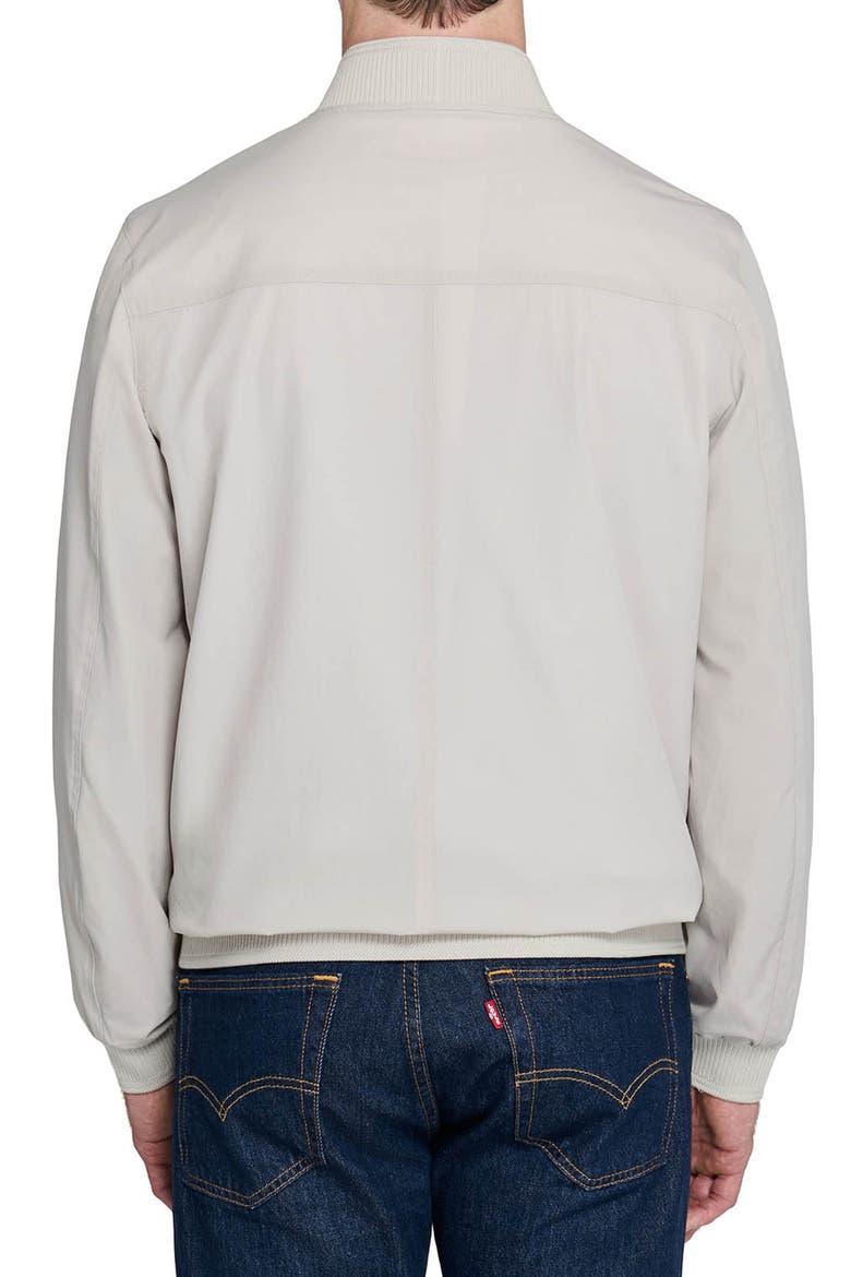 Solid Performance Bomber Jacket, Alternate, color, STONE