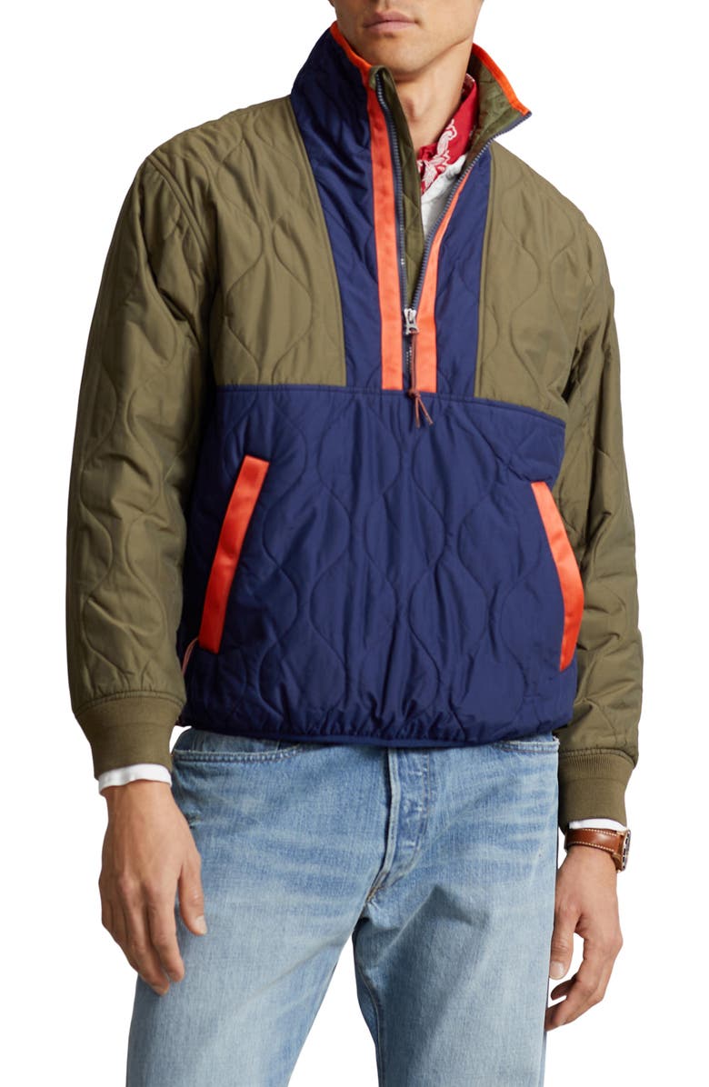 Polo Ralph Lauren Water Repellent Quilted Anorak, Main, color,