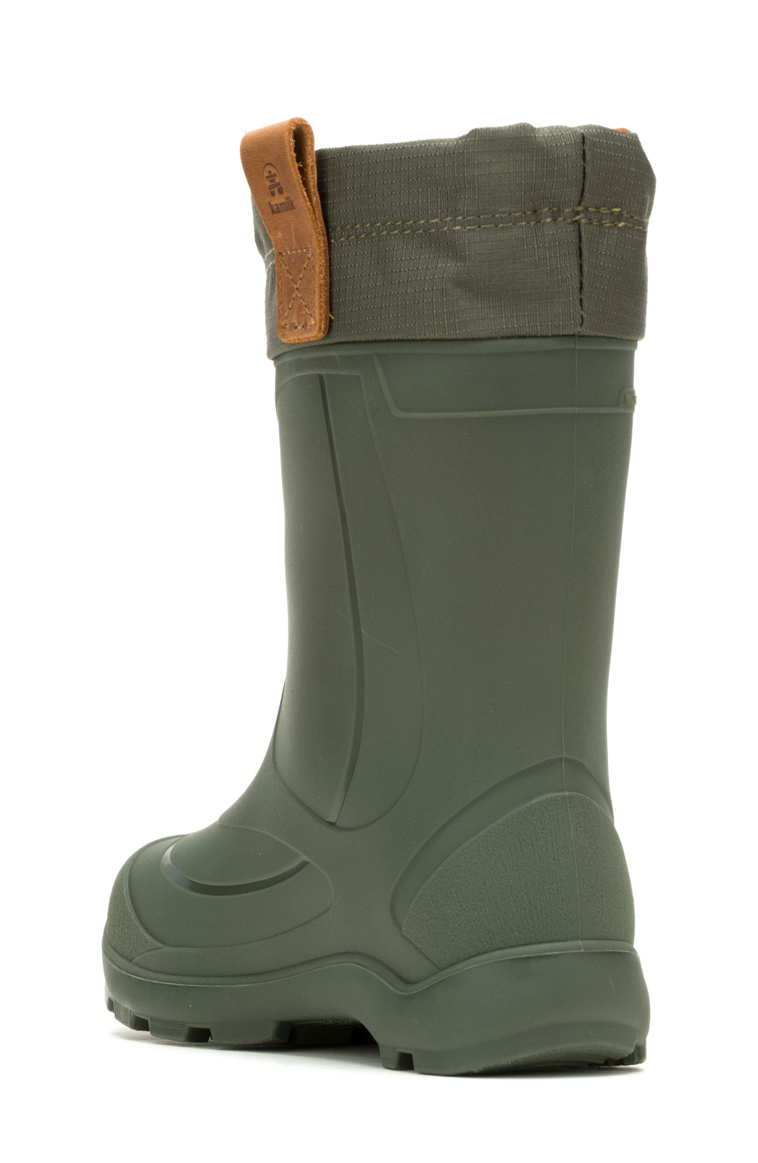 Kamik Kids' Tundra Jr. Waterproof Snow Boot, Alternate, color, Khaki