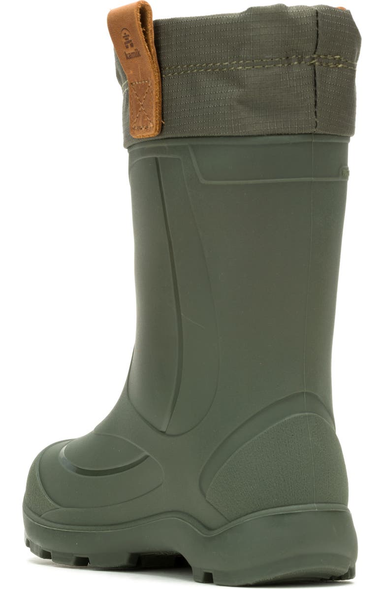Kamik Kids' Tundra Jr. Waterproof Snow Boot, Alternate, color, Khaki
