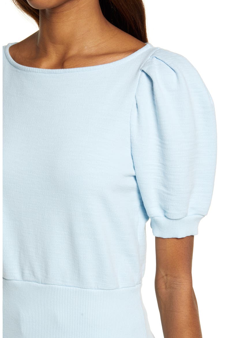 Walker Puff Sleeve Top, Alternate, color, BLUE CLOUD
