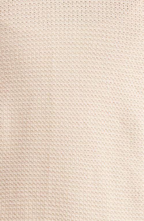 Nic + Zoe Nic+zoe Fringe Mixed Knit Military Jacket In Neutral