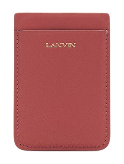 Magnetic Leather Cardholder