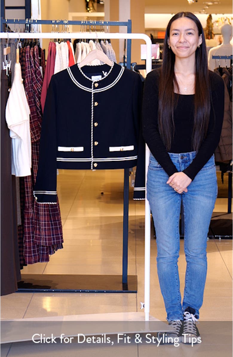 The Prim Crop Jacket, sales video thumbnail