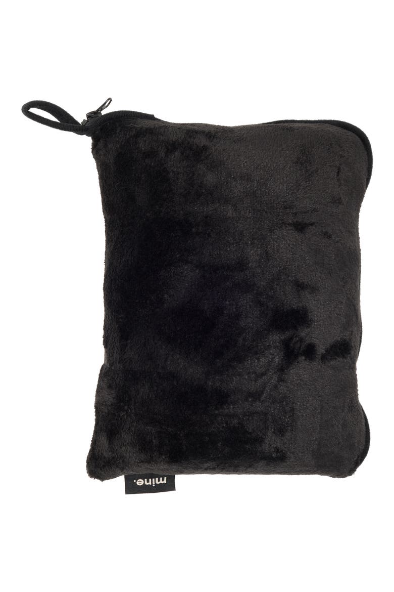 Travel Blanket, Main, color, BLACK