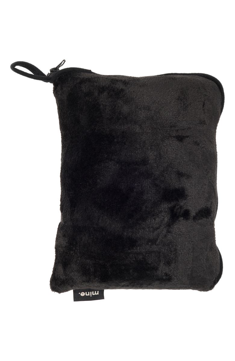 MYTAGALONGS Travel Blanket, Main, color, Black