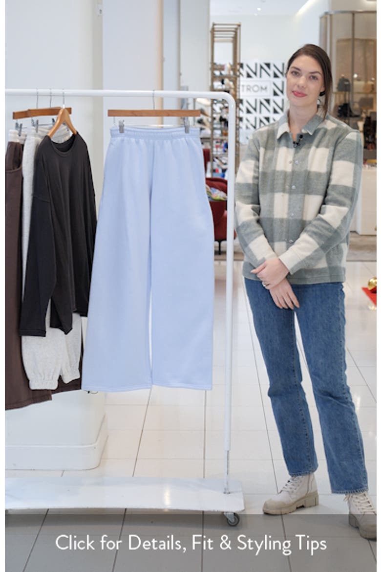 Bonney Bow Wide Leg Sweatpants video