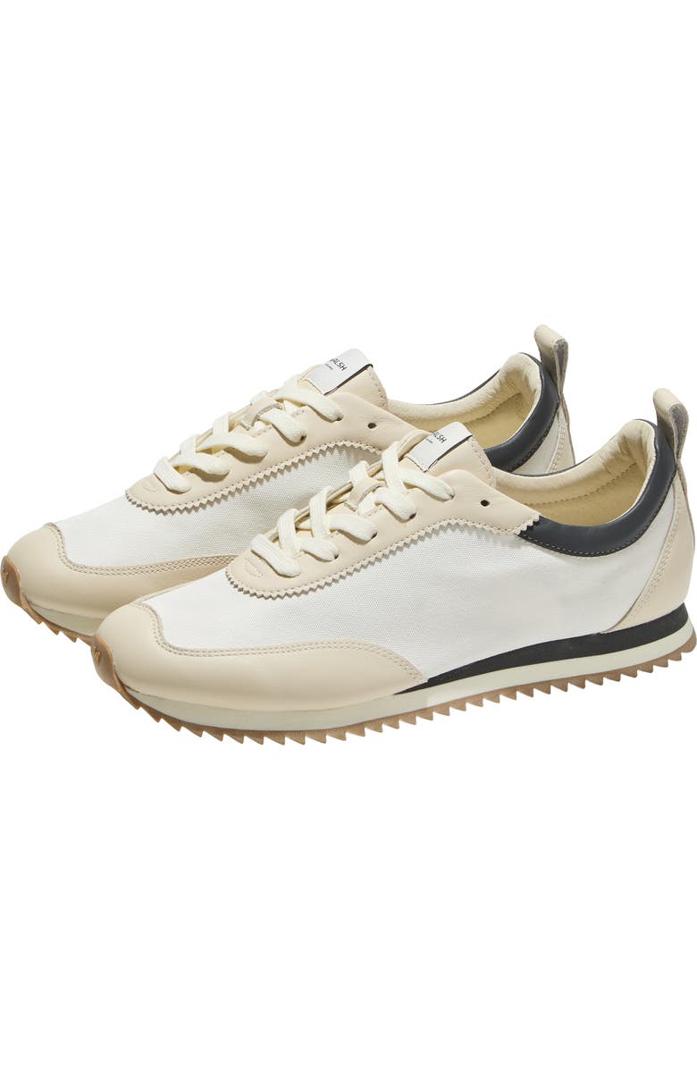 WALSH Dorset Sneakers, Alternate, color, Ecru/Gun Metal