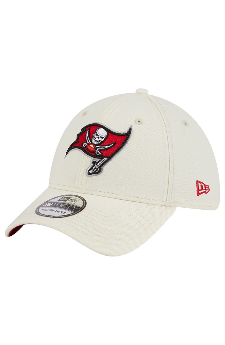 New Era Men's New Era Cream Tampa Bay Buccaneers Classic 39THIRTY Flex Hat, Main, color,