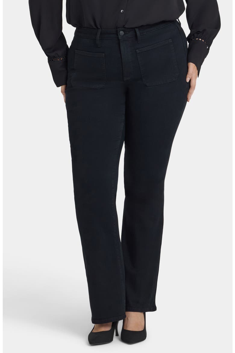 Ava Patch Pocket Flare Jeans, Main, color, HUNTLEY