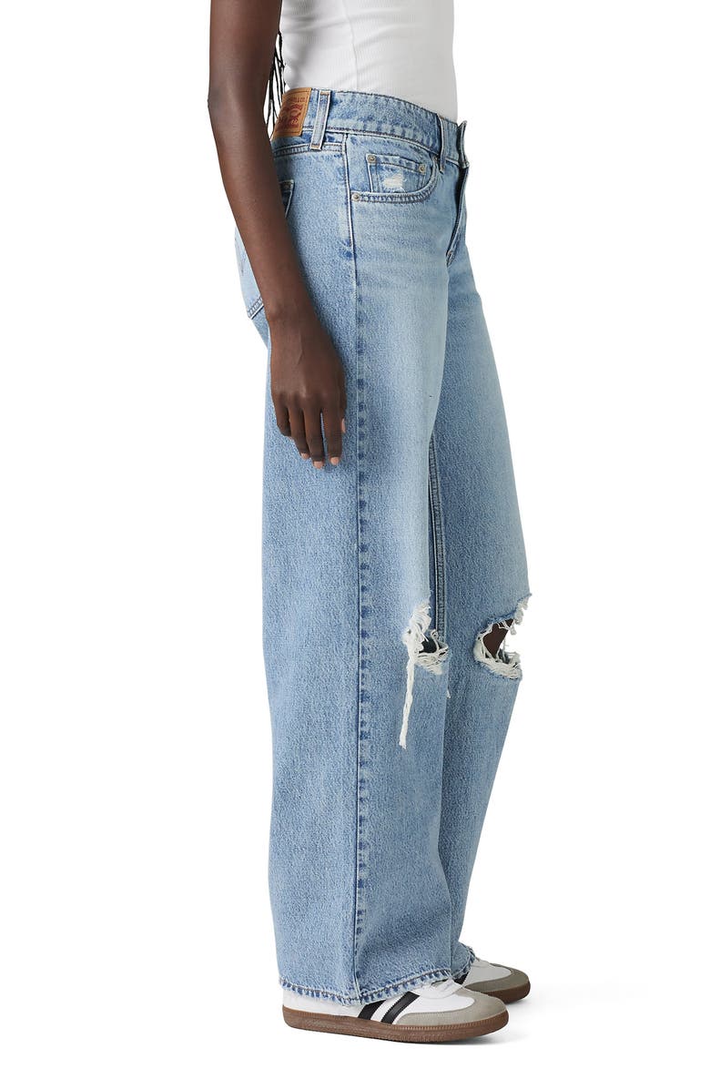 Levi's<sup>®</sup> Ripped Superlow Wide Leg Jeans, Alternate, color, Table Talk W Dx