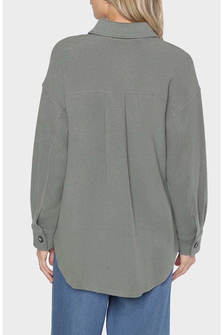 Mercer Knit Shacket, Alternate, color, SAGE
