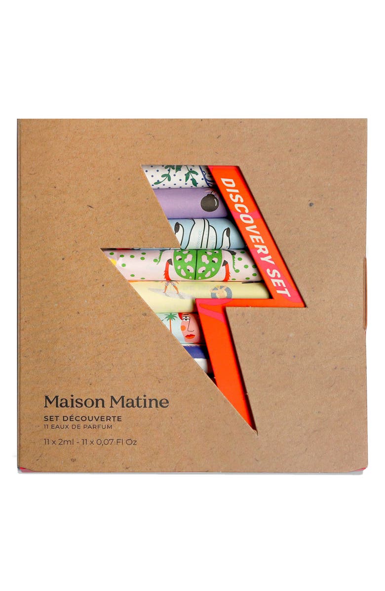 MAISON MATINE Eau de Parfum 11-Piece Discovery Set, Main, color,
