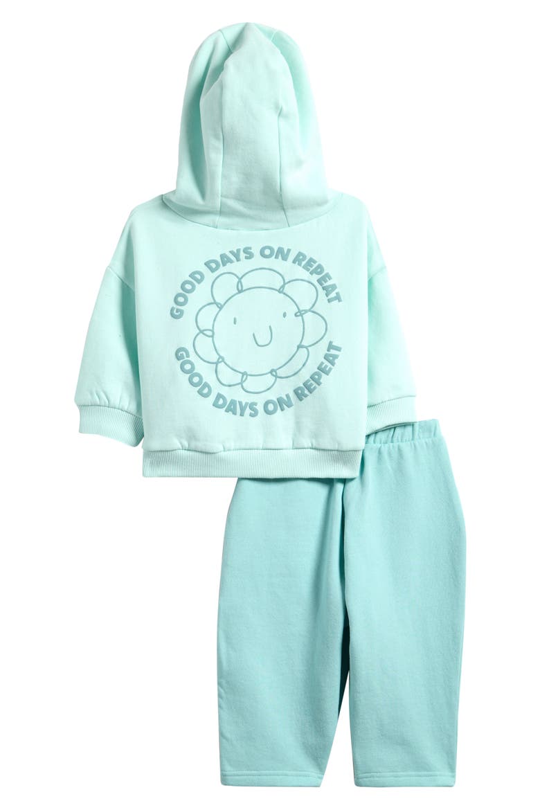 Kids' Hoodie & Sweatpants Set, Alternate, color, BLUE