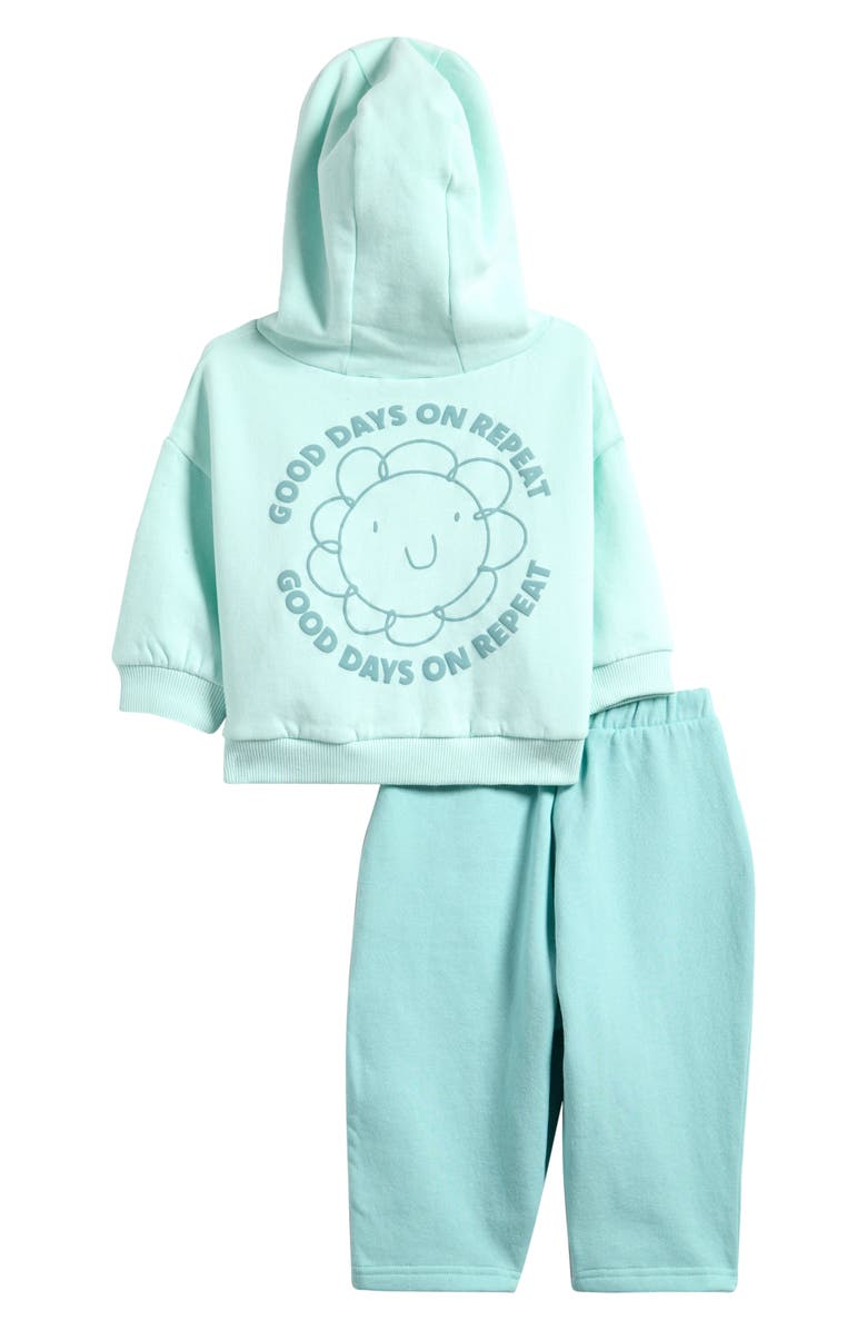 NEXT Kids' Graphic Hoodie & Sweatpants Set, Alternate, color, Blue
